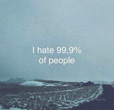 Hate People Sad Quotes Alergic To People Image