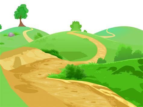 Pathway Clipart Winding Trail Pathway Winding Trail Transparent Free