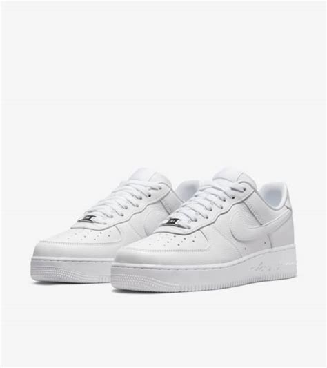 Nocta Air Force 1 White Cz8065 100 Release Date Nike Snkrs Cz