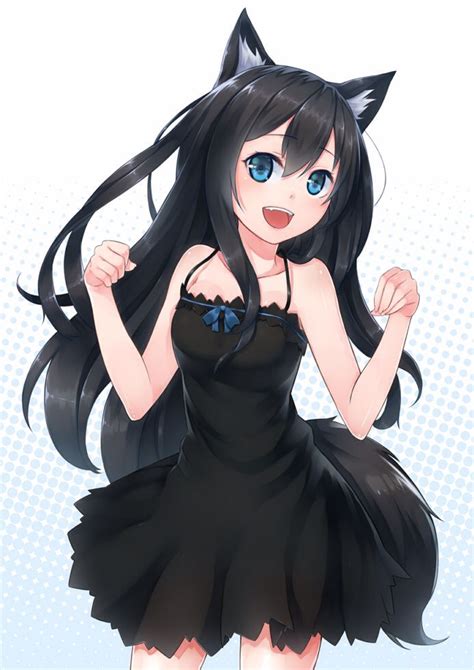Cute Anime Neko Girl Neko Girl Kawaii Neko Girl Cat Girl