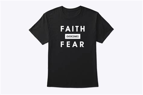 Faith Overcomes Fear Classic Tee Inspiks Market