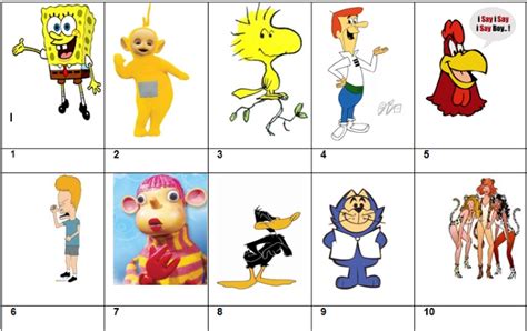 Quiz On Cartoon Characters With Answers Gambaran