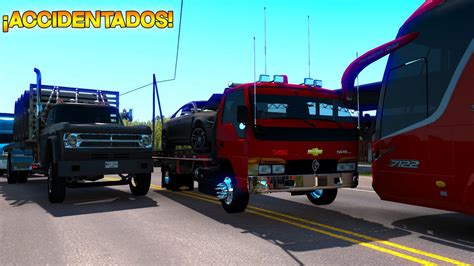 ¡ACCIDENTE TRIPLE! - NPR TURBO A TOPE | American Truck Simulator 