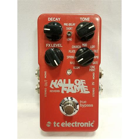 Used Tc Electronic Hall Of Fame Reverb Effect Pedal Guitar Center