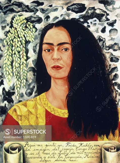 Self Portrait With Loose Hair Autoretrato Con Pelo Suelto 1947 Frida