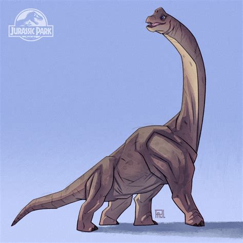 Artstation Brachiosaurus Cartoon
