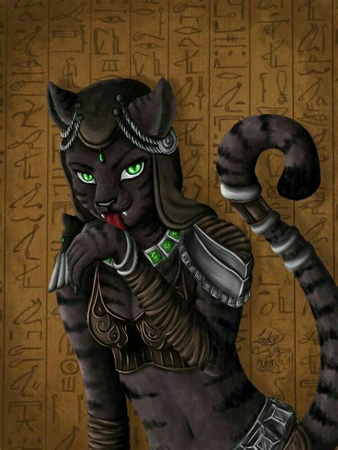 Pin By On Egypt Egyptian Cat Goddess Furry Art Anthro Furry