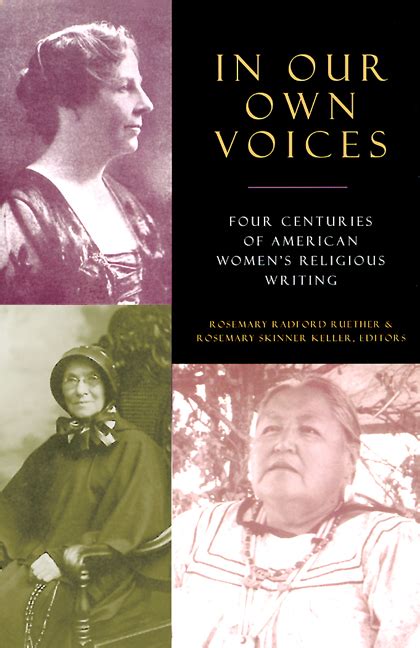 In Our Own Voices Paper Rosemary Skinner Keller Rosemary Radford