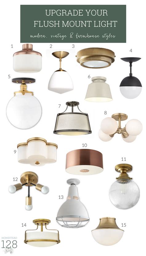Build.com has been visited by 100k+ users in the past month 15 Trendy Flushmount Lights For A Modern Farmhouse ...