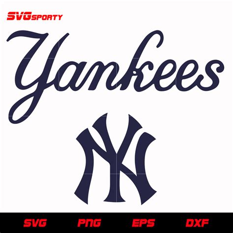 Ny Yankees Logo Svg Bundle Ny Logo Svg New York Yankees Skull Svg