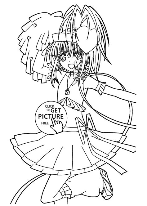 Shugo Chara Coloring Pages For Kids Printable Free Coloing