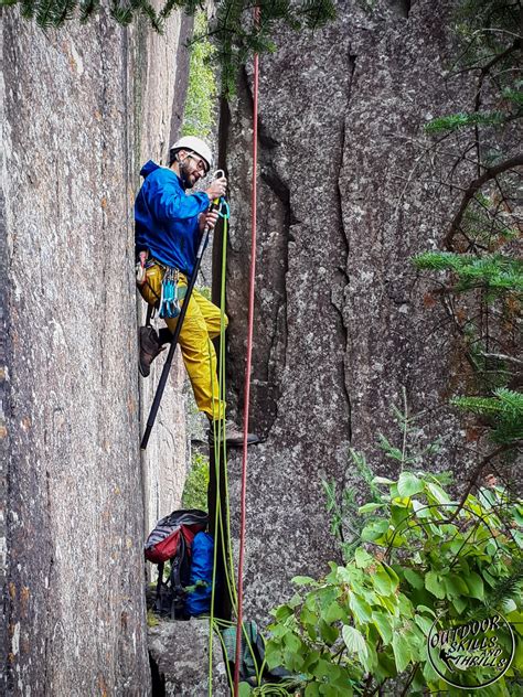 Sport Lead Climbing And Rappelling Course Outdoor Skills And Thrills