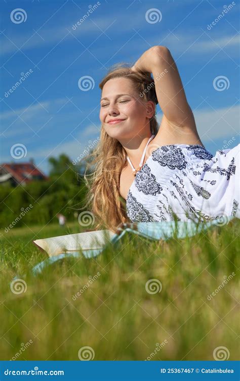 Relax In The Sun Stock Image Image Of Woman Relax Hair 25367467