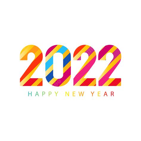 New Years Design Vector Hd Png Images Number 2022 Png Image With