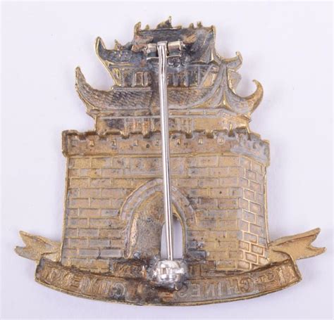 Sold Price Scarce 1st Chinese Regiment Pagri Badge January 2 0118