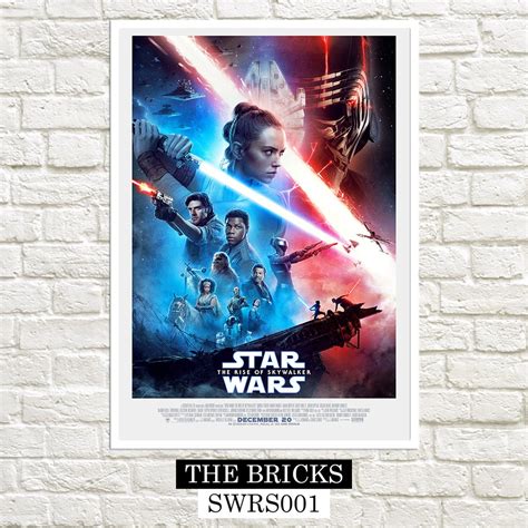 Star Wars Episode Ix The Rise Of Skywalker 2019 Posters Shopee
