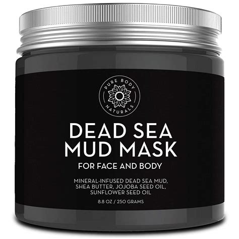 Buy Pure Body Naturals Dead Sea Mud Face And Body Mud For Acne