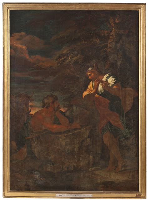Mercury And Argus Painted By Salvator Rosa C 1615 1673 The