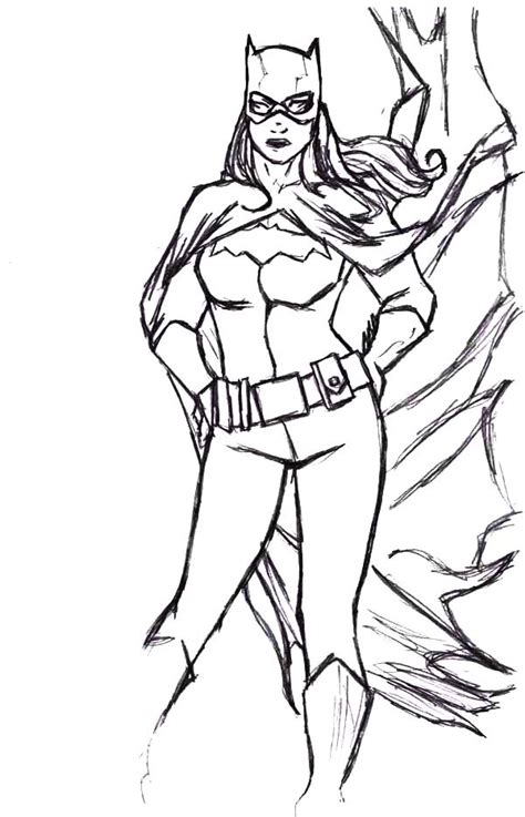 More 100 coloring pages from cartoon coloring pages category. Batgirl Coloring Pages at GetColorings.com | Free ...