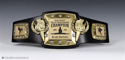 Boxing Championship Belt Trophy Award Perpetual Etsy Uk