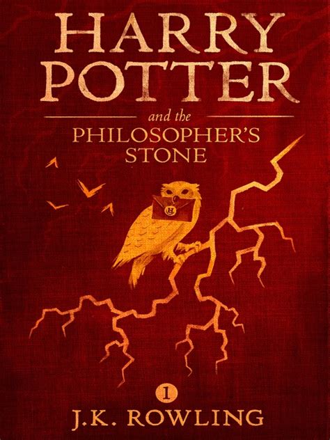 A lion, an eagle, a badger and a snake surrounding a large letter 'h'. Harry Potter and the Philosopher's Stone (eBook) | Logan ...