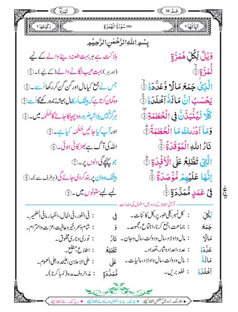 Surah Al Humazah With Urdu Translation Khawab Ki Tabeer