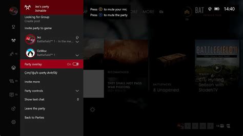 Heres How To Use The New Xbox One Party Chat Overlay Windows Central