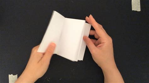 How To Make A Book From A Single Sheet Of Paper Youtube