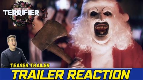 Terrifier 3 Official Teaser Trailer Reaction Youtube