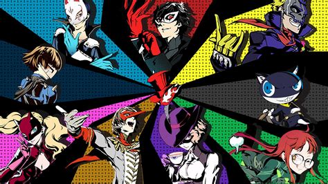 Phantom Thieves Background I Made With Their All Out Attack Portrait