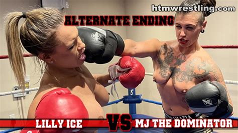 Lilly Ice Vs Mj Boxing Alt Ending Mj Wins Hdmp4 Hit The Mat