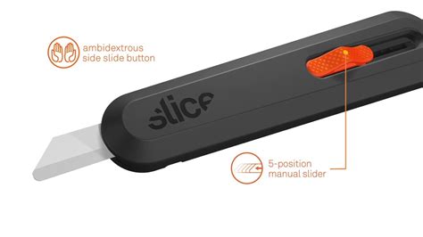 Slice 10550 Manual Utility Knife With Slice Ceramic Blade Youtube