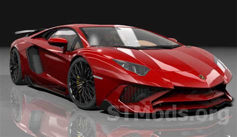 Скачать мод Lamborghini Aventador S Perini версия 1 для Assetto Corsa