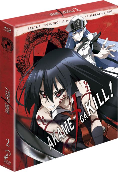 Akame Ga Kill Parte 2 Edición Coleccionista Blu Ray