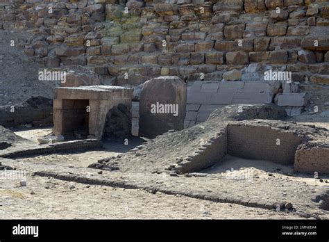 The mortuary funerary temple or sanctuary, causeway and the valley