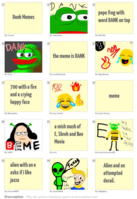 Dank Memes Drawception