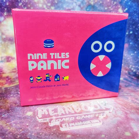 Nine Tiles Panic Board Game Oink Game Shopee Thailand
