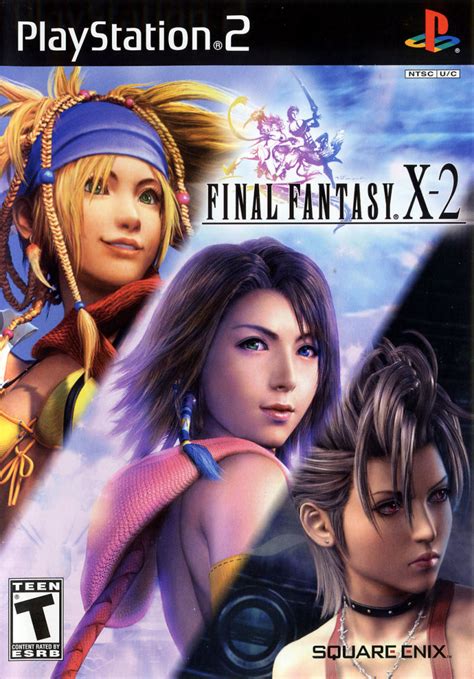 Final Fantasy X-2 (2003) PlayStation 2 box cover art - MobyGames