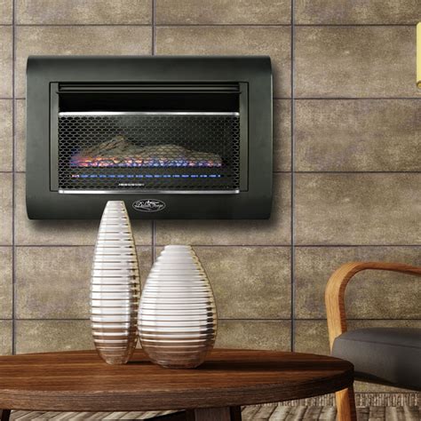 Duluth Forge Ventless Linear Wall Gas Fireplace 26000 Btu T Stat