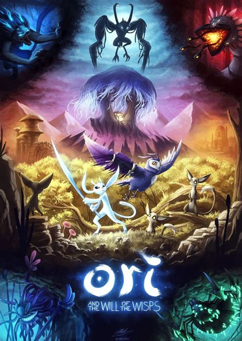 Ori And The Will Of The Wisps By Shupamikey On Deviantart Game Art