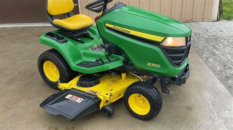 Sold John Deere X380 54” Lawn Tractor Youtube