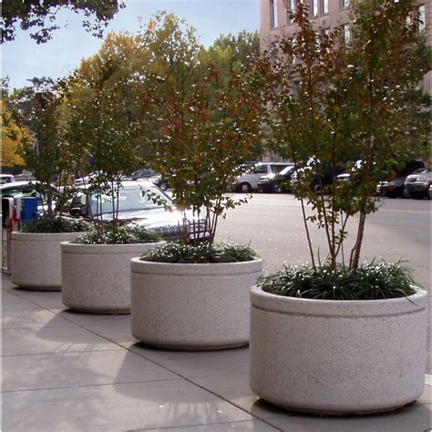 Concrete planter - LARGE TREE - Nitterhouse - rectangular / square / round