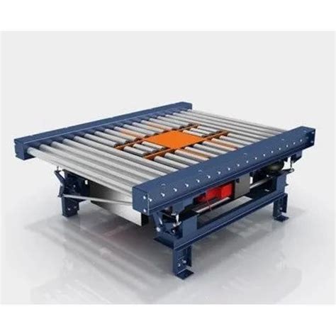 Mild Steel Gi Roller Turntable Conveyor At Rs 200000unit In Faridabad