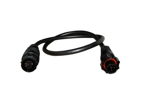 Exactly what i needed for an an extended boat transducer interface with the lowrance elite 9. Lowrance Transducer Adapter Cable - 9 pin X-Sonic ...