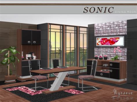 Sonic Dining Room By Nynaevedesign At Tsr Sims 4 Updates