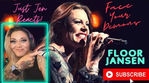 First Time Hearing Floor Jansen Face Your Demons Live Reaction Just Jen Reacts To Floor