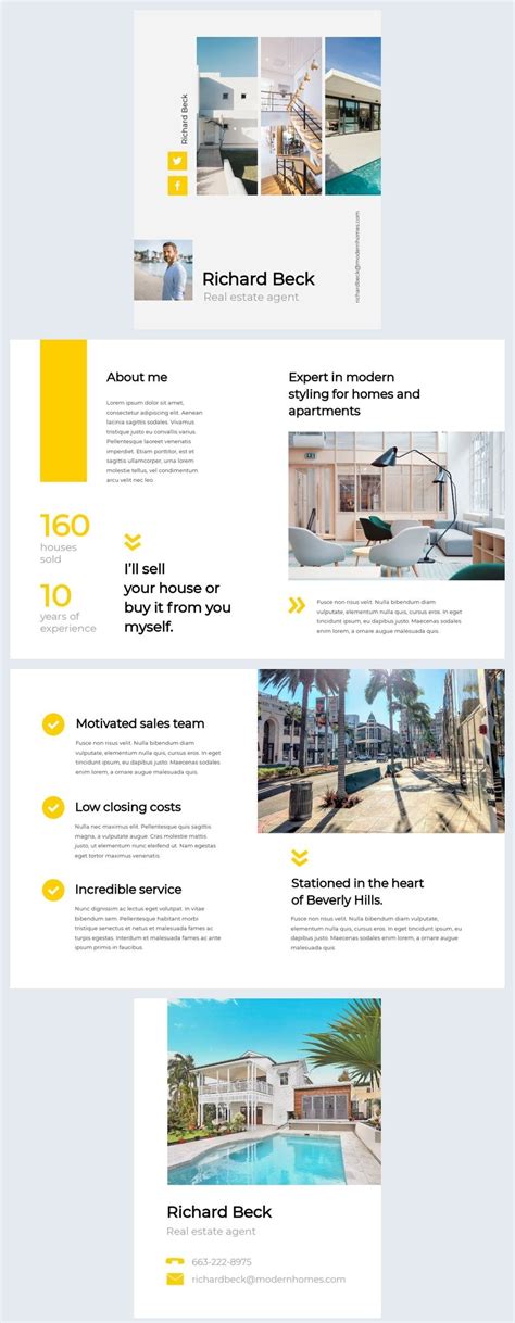 The best final cut pro plugins and creators can be hard to find so i have gathered them in a list here. Real Estate Agent Brochure Template in 2020 | Brochure ...