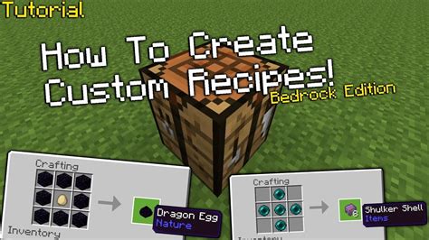 In the updated version of the rl craft add on, it fixes somethings, but still. Minecraft Bedrock Edition Crafting Recipes - Aviana Gilmore