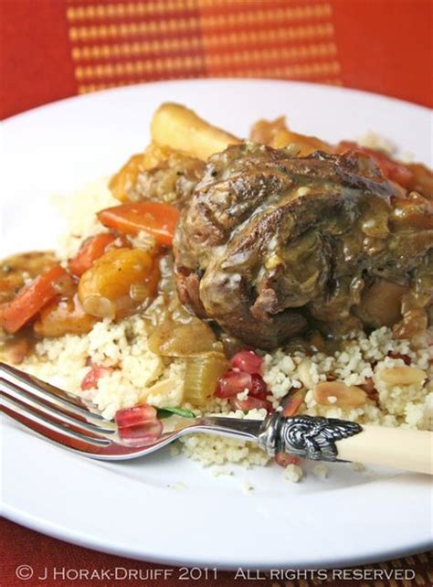Easy Moroccan Lamb Shank Tagine With Ras El Hanout And Apricots