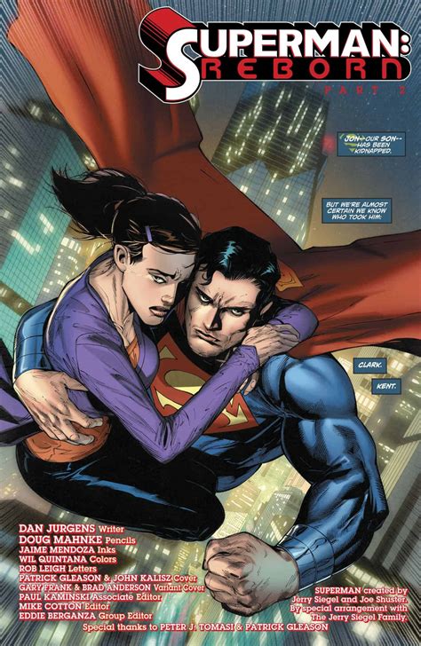 Dc Comics Rebirth And Superman Reborn Part 2 Spoilers And Review Action